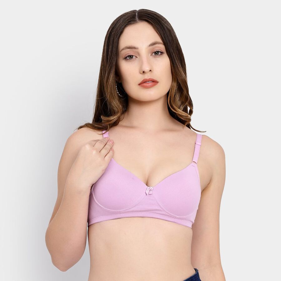 Ladies' Padded Bra, Lilac, large image number null